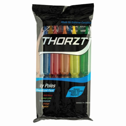 THORZT ELECTROLYTE 30ML ICE-SHOTS 10 PACK/MIXED FLAVOURS